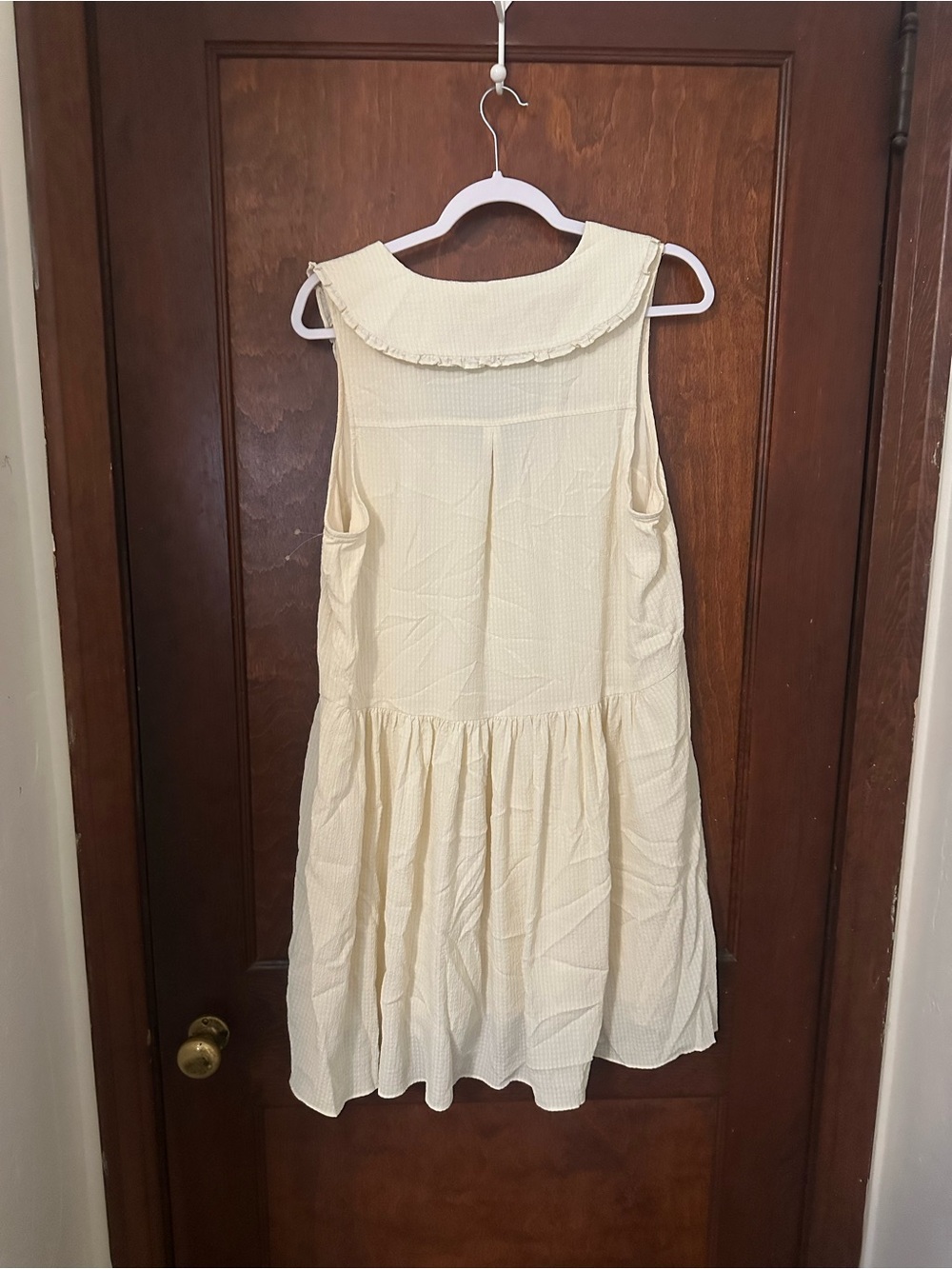 Anthropologie Maeve Collared Mini Dress Size L - Picture 4 of 6